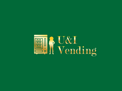 U & I VENDING branding graphic design illustration logo typography ux