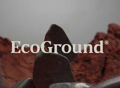 EcoGround — Logotype brand branding design identity logo logotype menta picante