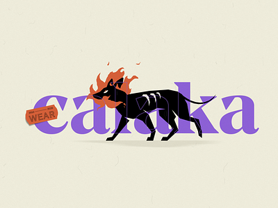 Calaka Wear — Logotype brand branding design identity illustration logo logotype menta picante typography vector