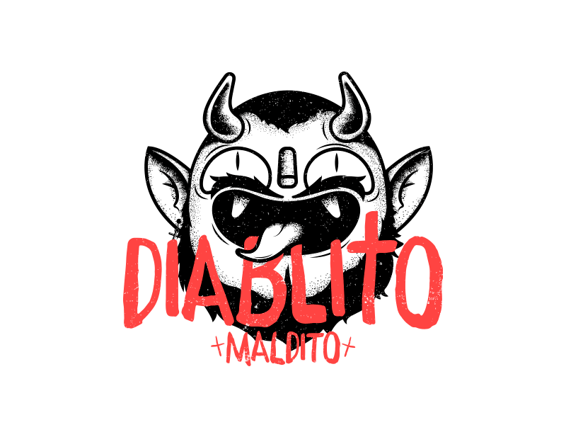 Diablito Maldito brand branding design icon identity logo logotype menta picante symbol