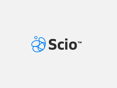 Scio Logo brand branding code design dev developer identity logo mexico pattern programming stationary