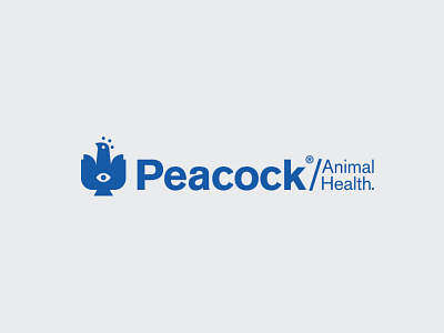 Peacock Animal Health brand branding design icon identity logo logotype