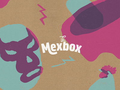 Ik Mexbox - Logotype brand branding design icon identity illustration logo logotype menta picante pattern