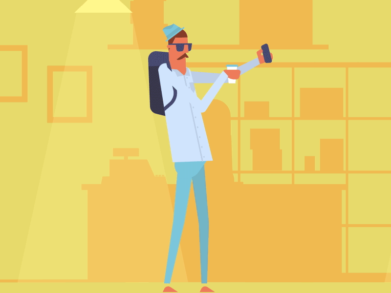Hipster dribbble