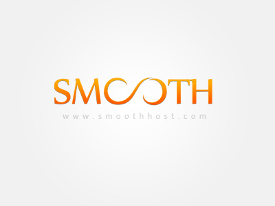 Smooth clean grey logo orange smooth stylish