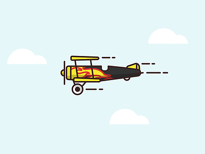 Biplane "Fire"