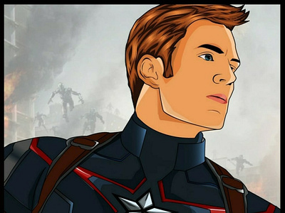 Captain America captain america illustrations marvel steve rogers