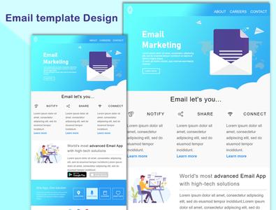 Email Template Design 2022. by BirdEye digital on Dribbble