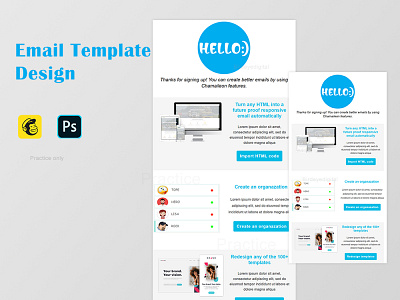 Email Template Design email campaing email newsletter email template mailchimp mailchimp template