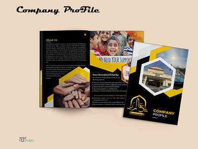 Company Profile branding businessprofile company profile design graphic design illustration logo