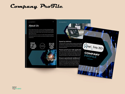 Company Profile Tech company businessprofile company profile graphic design illustration