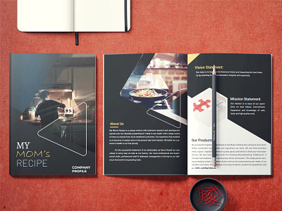 Company Profile branding businessprofile company profile design graphic design illustration
