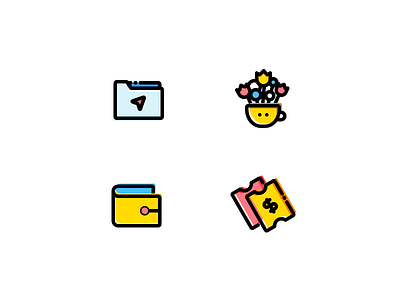 Icons Design illustration