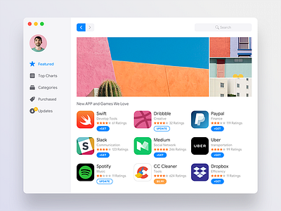 Appstore Redesign