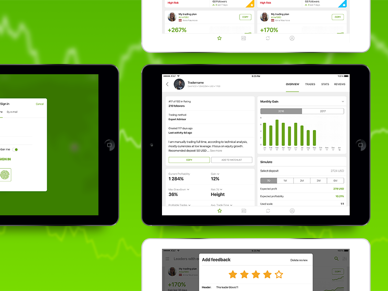 Social Investment Network For Ipad By Chili Labs On Dribbble - 