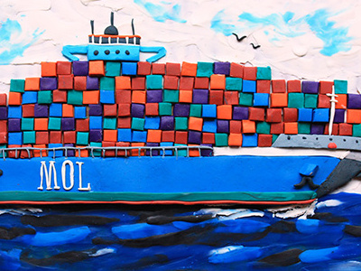 container ship