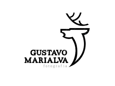 Gustavo Marialva branding deer logo photographer photography