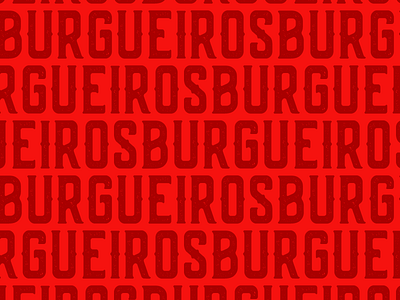 Burgueiros Pattern branding burger pattern