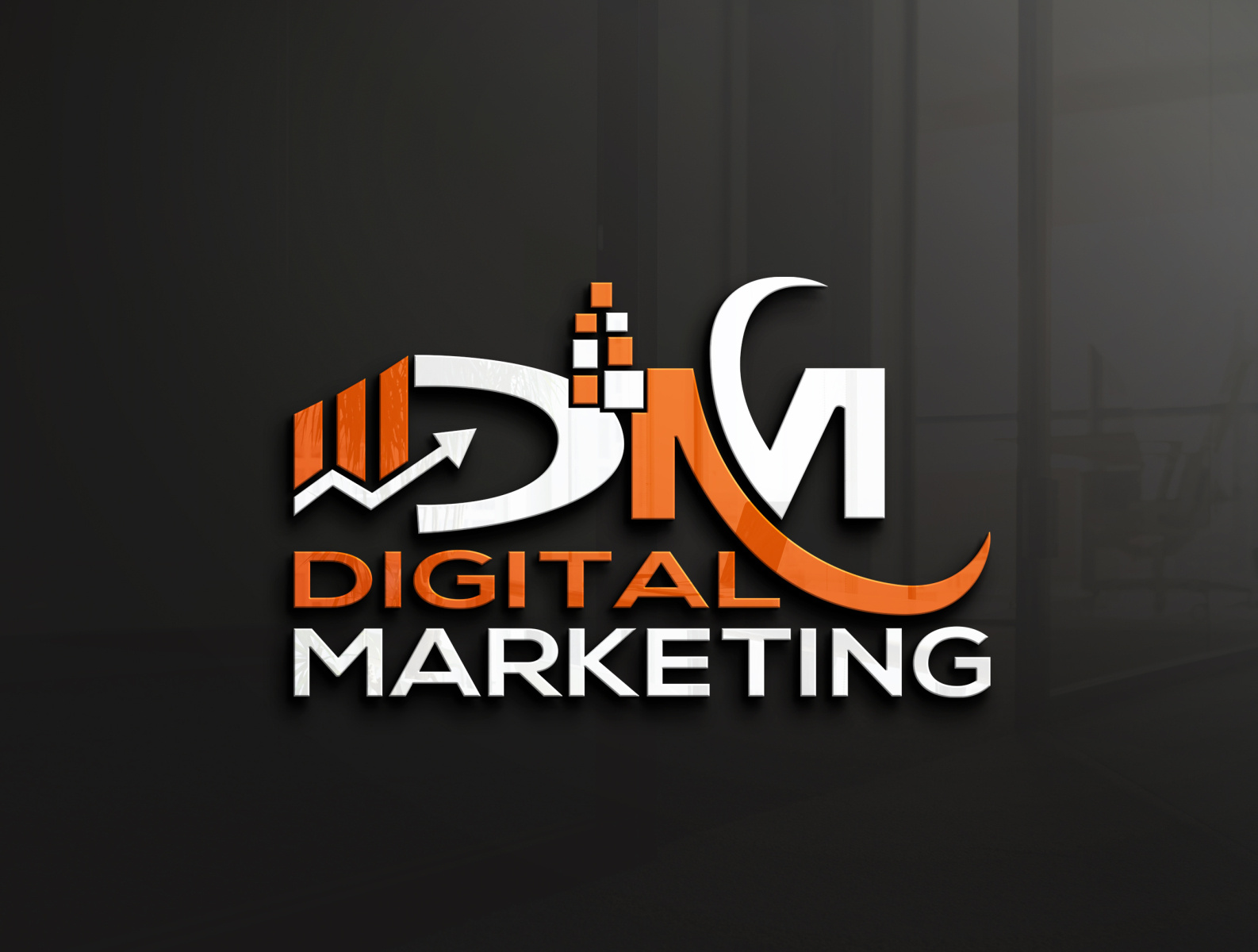 DIGITAL MARKETING LOGO by Aisha_graphix on Dribbble