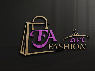 FASHION LOGO 3d 3d business logo 3d logo banner brand identity branding business card business logo cover flyer graphic design letter head poster stationary