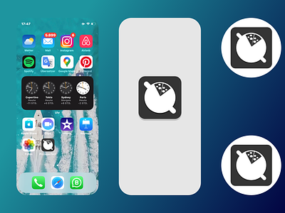 Daily UI Design challenge 10o Day DailyUI App Icon #5 app app icon apple design branding graphic design icon illustration logo ui vector