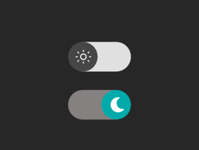 UI Switches Lightmode / Darkmode