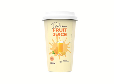 Mockup Design for Fruit Juice Brand 3d canva design figma graphic design illustration photoshop vector