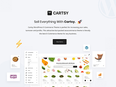 Cartsy WordPress E-Commerce Theme