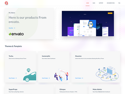 RedQ.io Landing Page booking branding car app concept creative dashboard illustration ios landing page minimal next landing reactive rental shop ui ux vector website