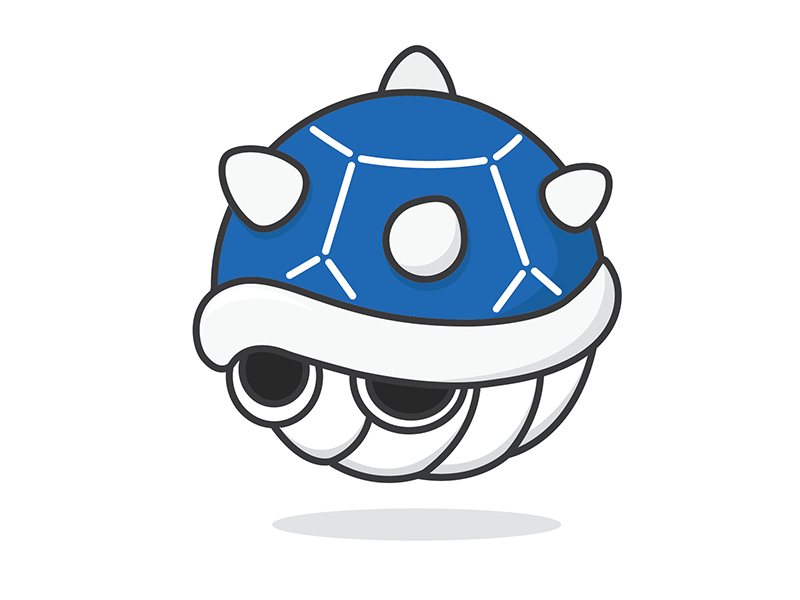 Blue Shell by Ben Desai on Dribbble
