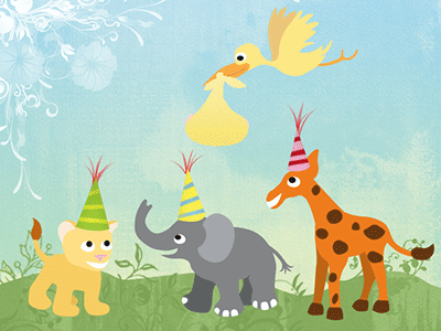 Baby animal party