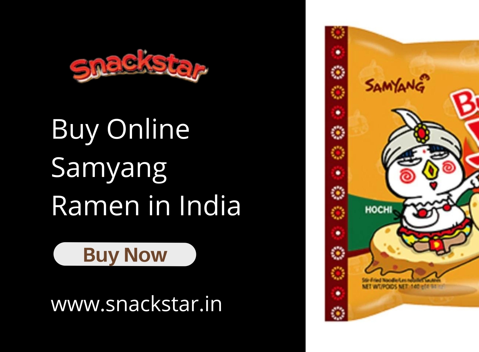 Buy Online Samyang Ramen noodles by Snackstar on Dribbble