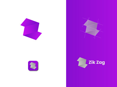 Z letter logo design. branding design graphic design icon illustration logo logo design z letter logo zik zag logo