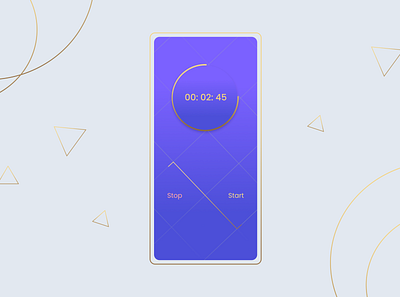 Countdown timer dailyui design figma ui