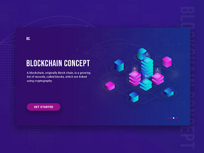 Blockchain Concept !!! Free PSD app blockchain crypto currency free psd illustration isometric psd file ui ux vector web