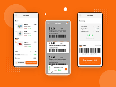 Shop Buddy Coupon app UI in Progress