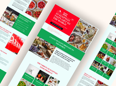Foods From Egypt: Germany's Anuga content writing ui ux web design