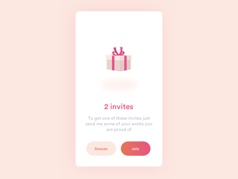 2 Dribbble Invites