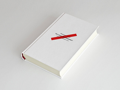 "What is Enlightenment?" cover design graphic line minimal red simplicity