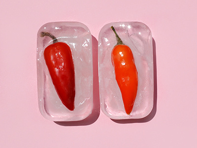 Chilly Peppers food pastel pepper photography pink pun wordplay
