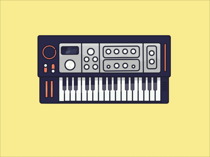 Synth by Black Shift Studio on Dribbble