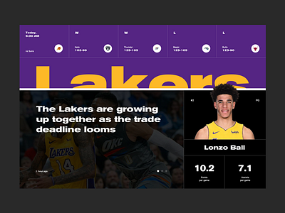 LA Lakers Concept