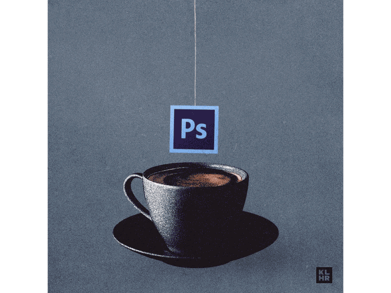 Adobe Photoshop tea adobe coffee klhrdesign photoshop tea