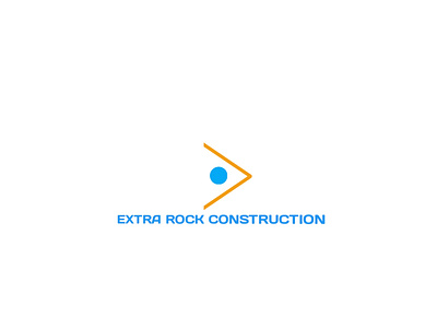 Extra Rock Construction logo app branding design icon illustration logo typography ui ux vector