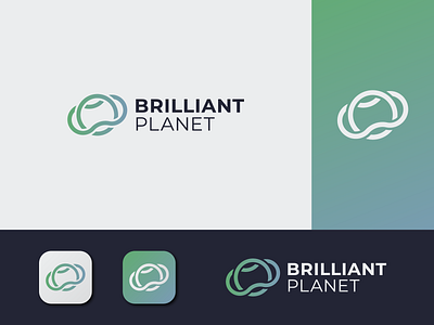 Brilliant Planet logo design branding design graphic design icon logo vector