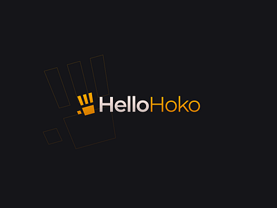 HelloHoko logo design branding design graphic design icon logo vector