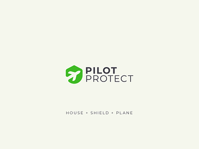Pilot Protect logo design branding design graphic design icon logo vector