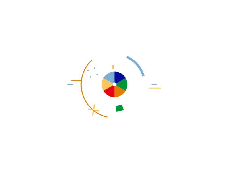 Pub is the Hub — Logo Animation animation circle color colour logo pop sparkle spin trim paths