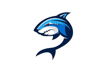 Shark Logo by Esrastion on Dribbble