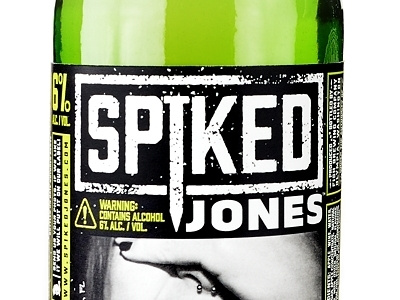 Spiked Jones Packaging alcohol cider hard soda jones soda jones soda co. packaging soda spiked spiked jones